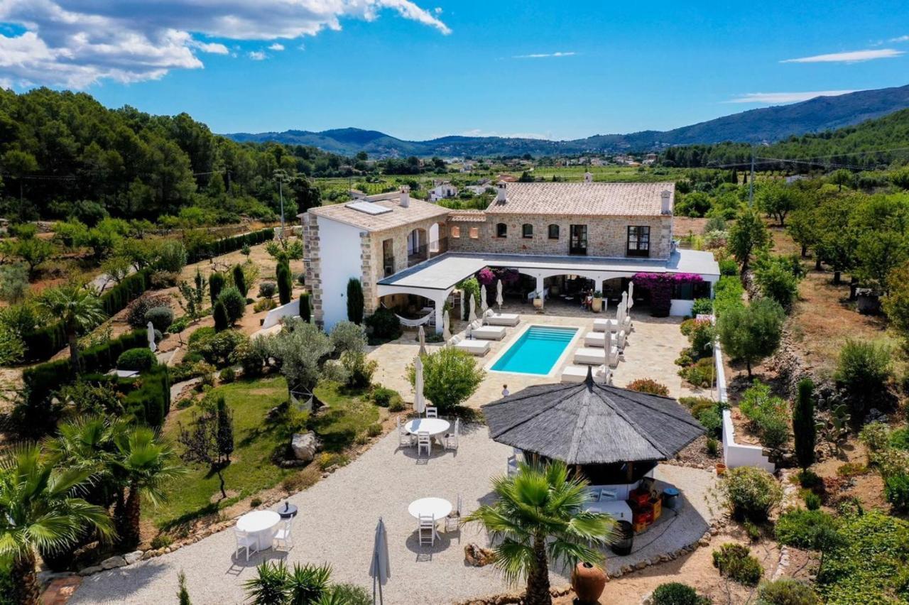 Cuatre Finques Guest House Jalon Exterior photo