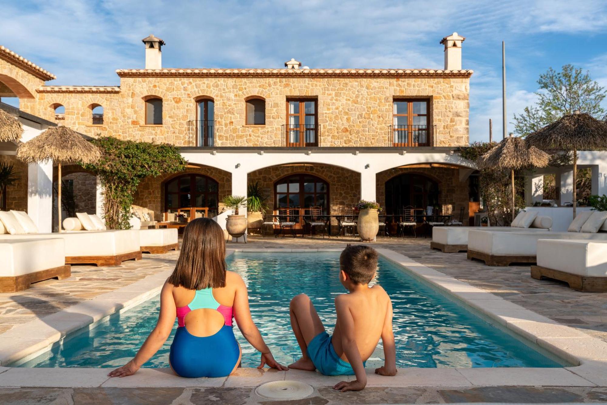 Cuatre Finques Guest House Jalon Exterior photo